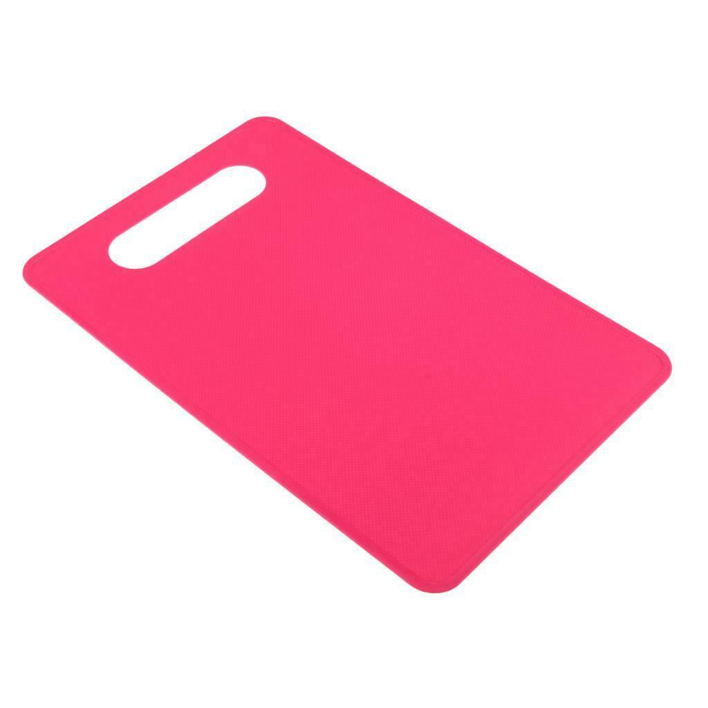 Chopping Mat Vegetable Fruit Cutting Board Kitchen Gadget red