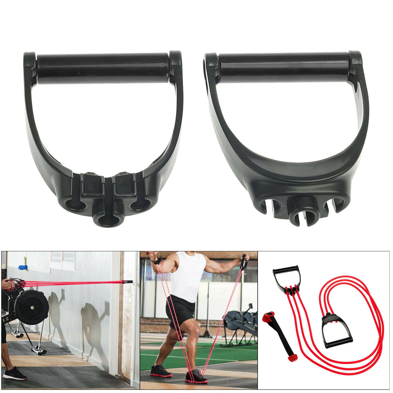 Triple Grip Expander Handles For Arm Chest Muscle Exerciser Training