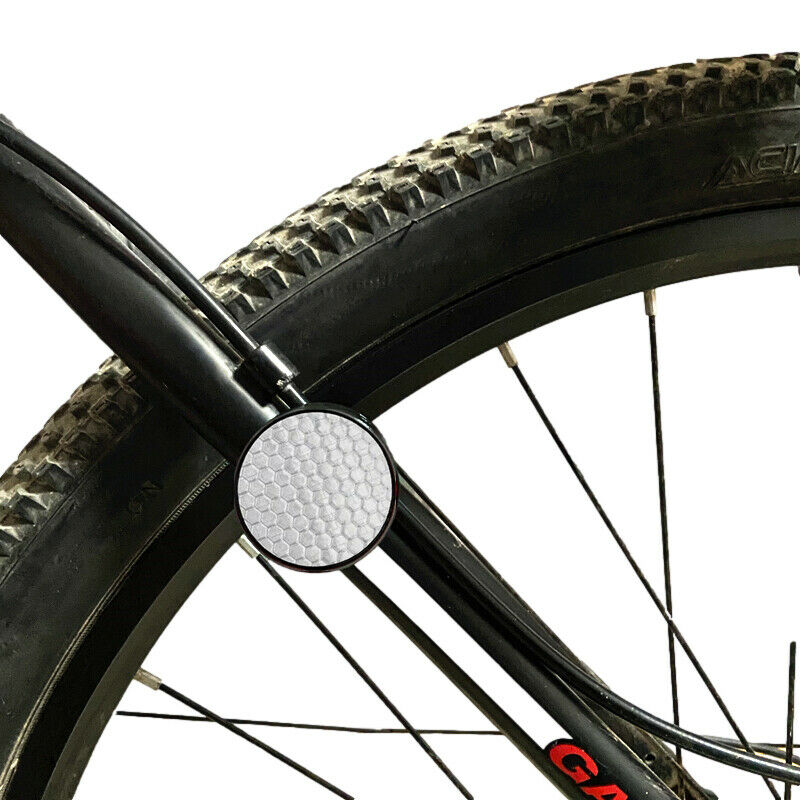Mountain Bike Reflector Tail Light Installation AirTag Tracking Locator Bracket