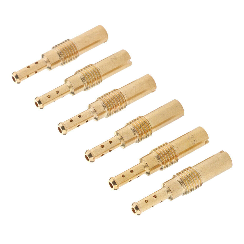 6x Carb Slow/Pilot Jet Kit For PWK  OKO CVK 32 35 38 40 42 45