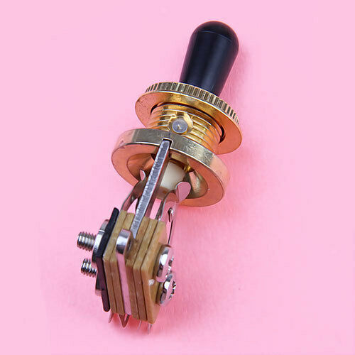 Guitar 3 Way Toggle Switch Pickup Selector+5pcs B500k 18mm Shaft Audio Pots