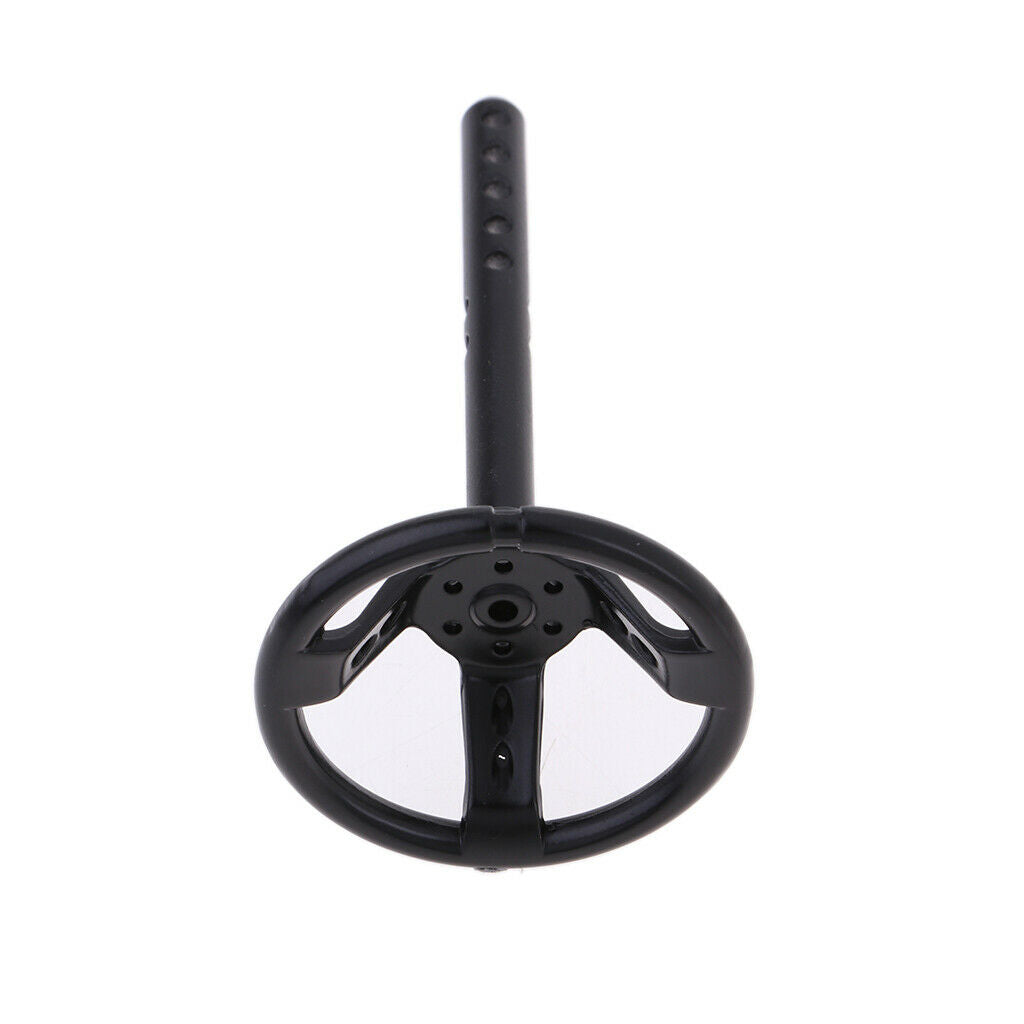 6cm Metal Steering Wheel for HSP HPI  1/10 RC Crawler Truck DIY Parts