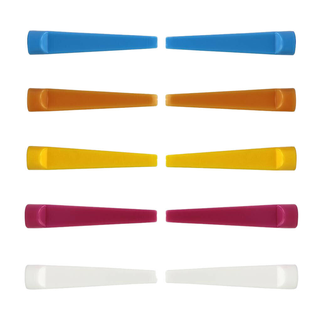 10   Pack   Golf   Wedge   Tee   2   3 / 4 " -  Assorted   Color   for   Golfer