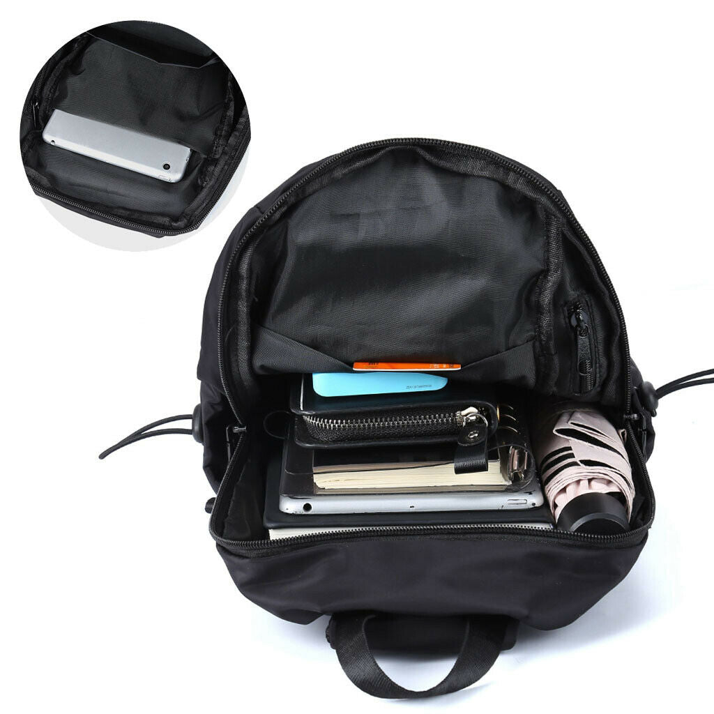 Men's Business Travel Sling Canvas Chest Pack Crossbody Anti Theft Shoulder Bag