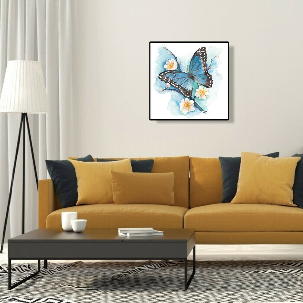 Butterfly 5D DIY Special Shaped Drill Diamond Painting Cross Stitch Mosaic @