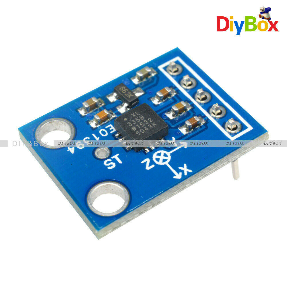 3-Axis ADXL335 Tilt-Sensing and Acceleration Measurement Sensor Module Arduino