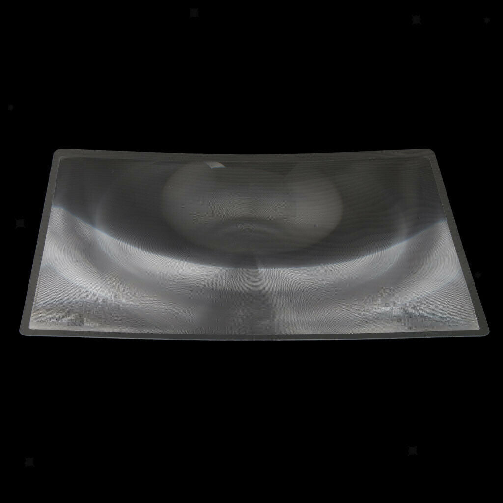 Presbyopic 11.7x8.3'' LARGE MAGNIFIER for Reading Len, Full Page Triple