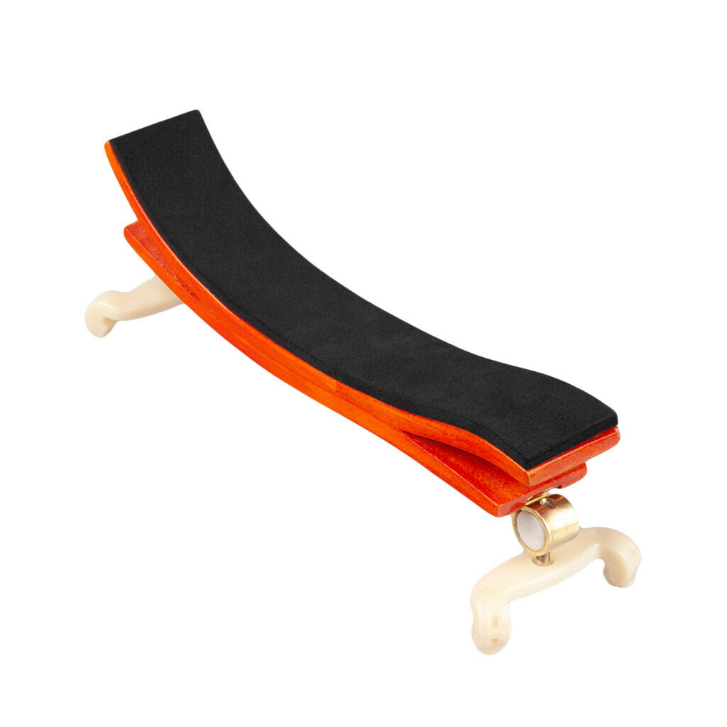 Professional Maple Wooden Adjustable Violin Rest Holder for 3/4 4/4 Violins