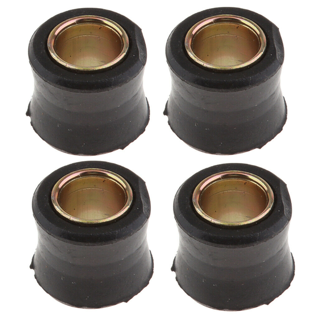 4Pcs Replacement Car Motorcycle Shock Absorber After Shock Ring Plastic