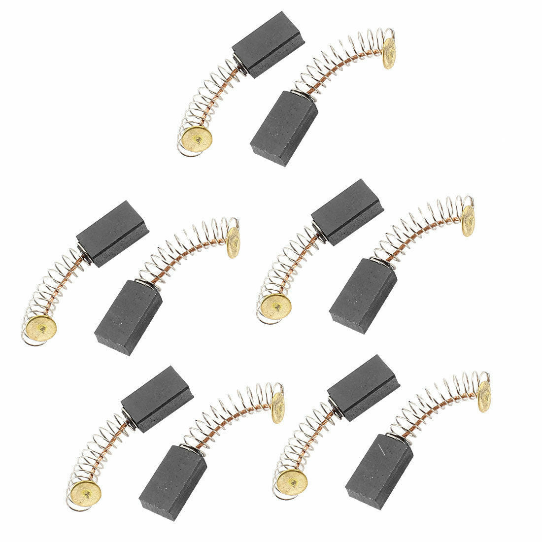 10pcs Electric Drill 14mm x 8mm x 5mm Motor Springs Carbon Brushes Spare Part