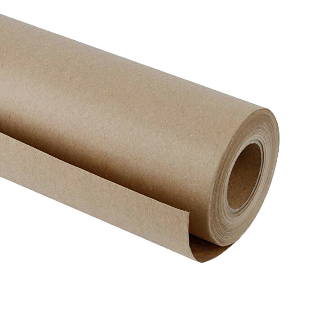 30 Meters Kraft Packing Paper for Gift Packaging Flower Craft 30cm Width