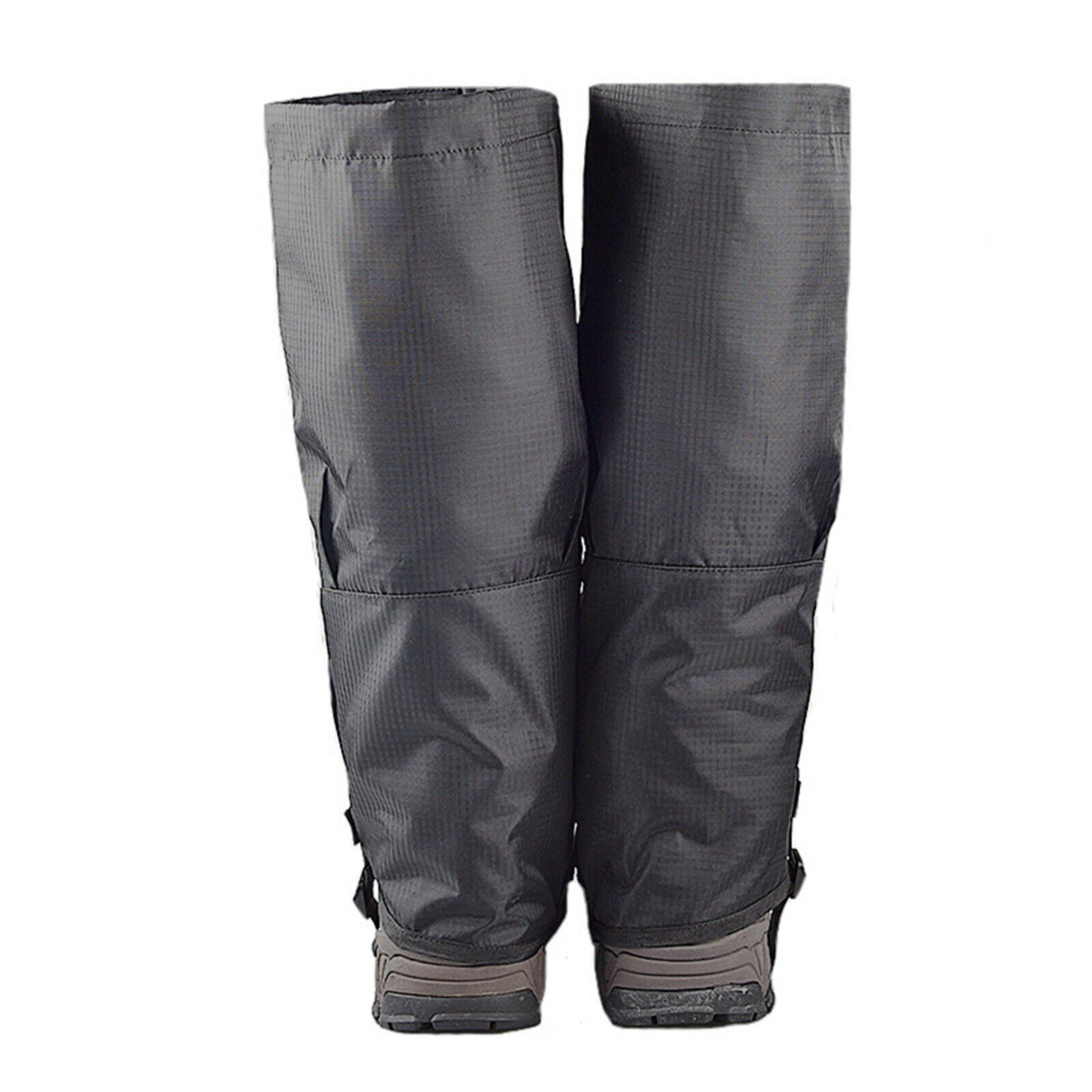 Leg Gaiters Waterproof Oxford Fabric Foot Strap Durable for Hiking Men Women