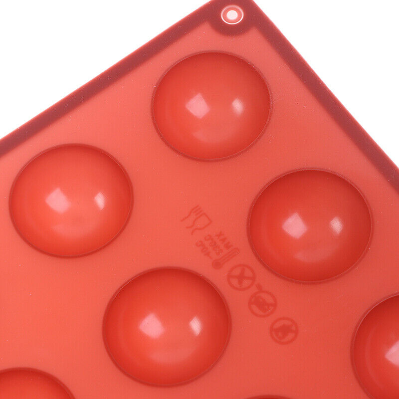 Hemisphere Shape Silicone 15Holes Baking Accessories Bakeware Kitchen Mo.l8