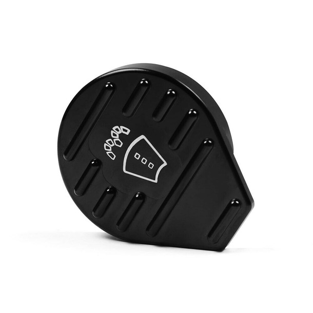 Black Aluminium Protect Cap Cover For VW CC Golf GTI Audi Seat Skoda Bottle Cap