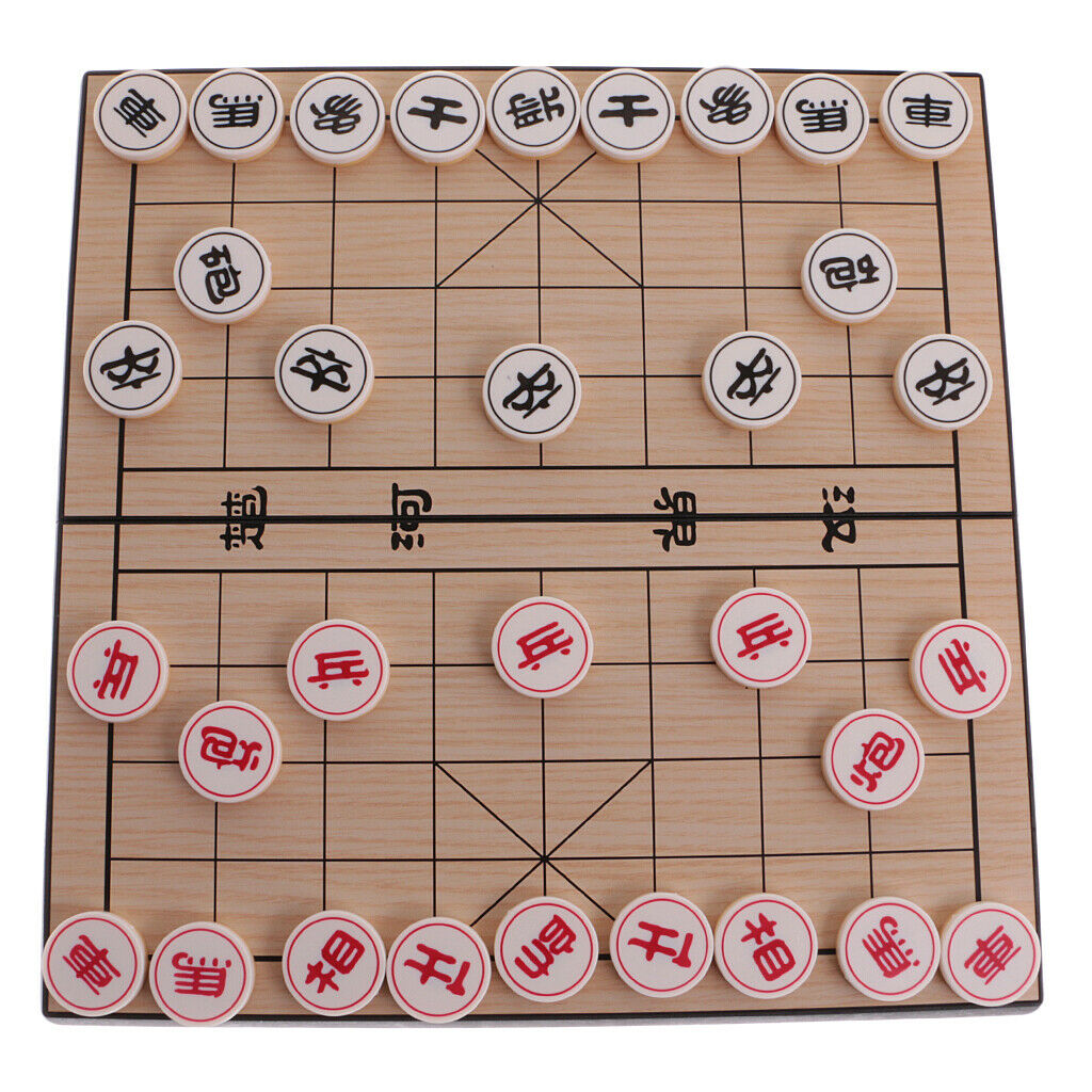 Chinese Chess Set Portable Folding Chess Board Board