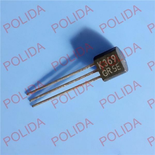 5PCS JFET Transistor TOSHIBA TO-92 2SK369-GR K369-GR
