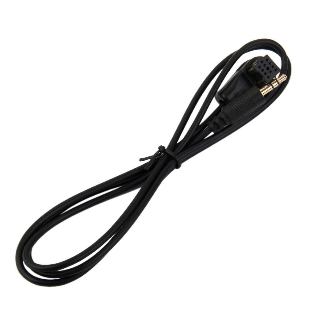 3.5mm Jack Input Car Radio Audio Aux Cable MP3 Converter Wire for Pioneer Head