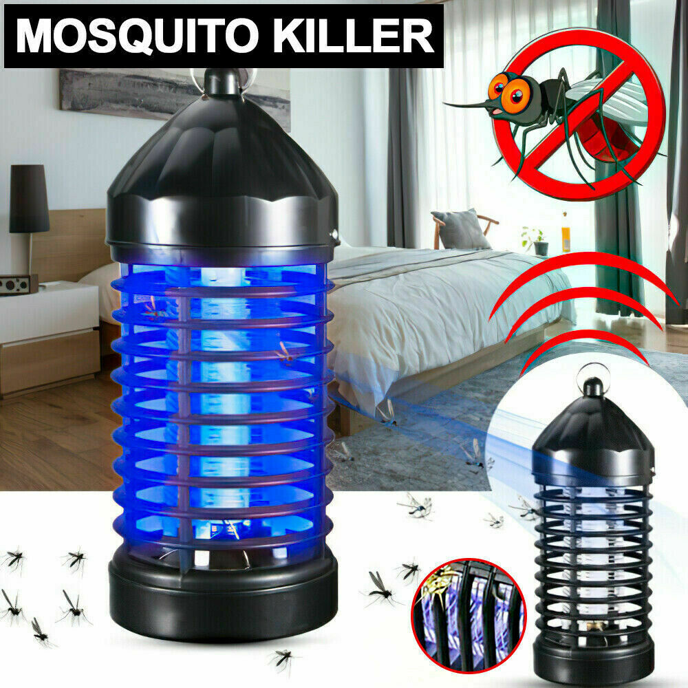 Electric LED Light Fly Bug Zapper Mosquito Insect Killer Trap Lamp Indoor Patio