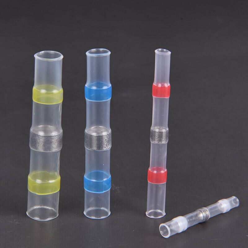 120PCS Seal Welding Heat Shrinkable Wire Connector Soldering Sleeve TerminalBDA