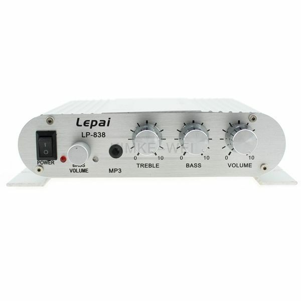 200W 12V Mini Hi-Fi Amplifier Radio MP3 Stereo for Car Motorcycle Boat Home