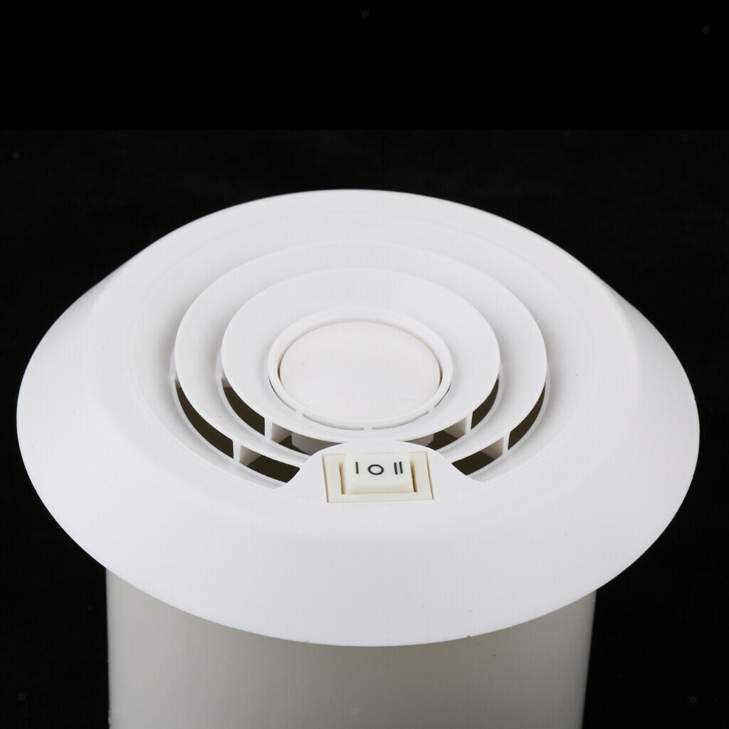 12V Marine RV Extractor Fan Exhaust Air Ventilation 60CFM Adjustable