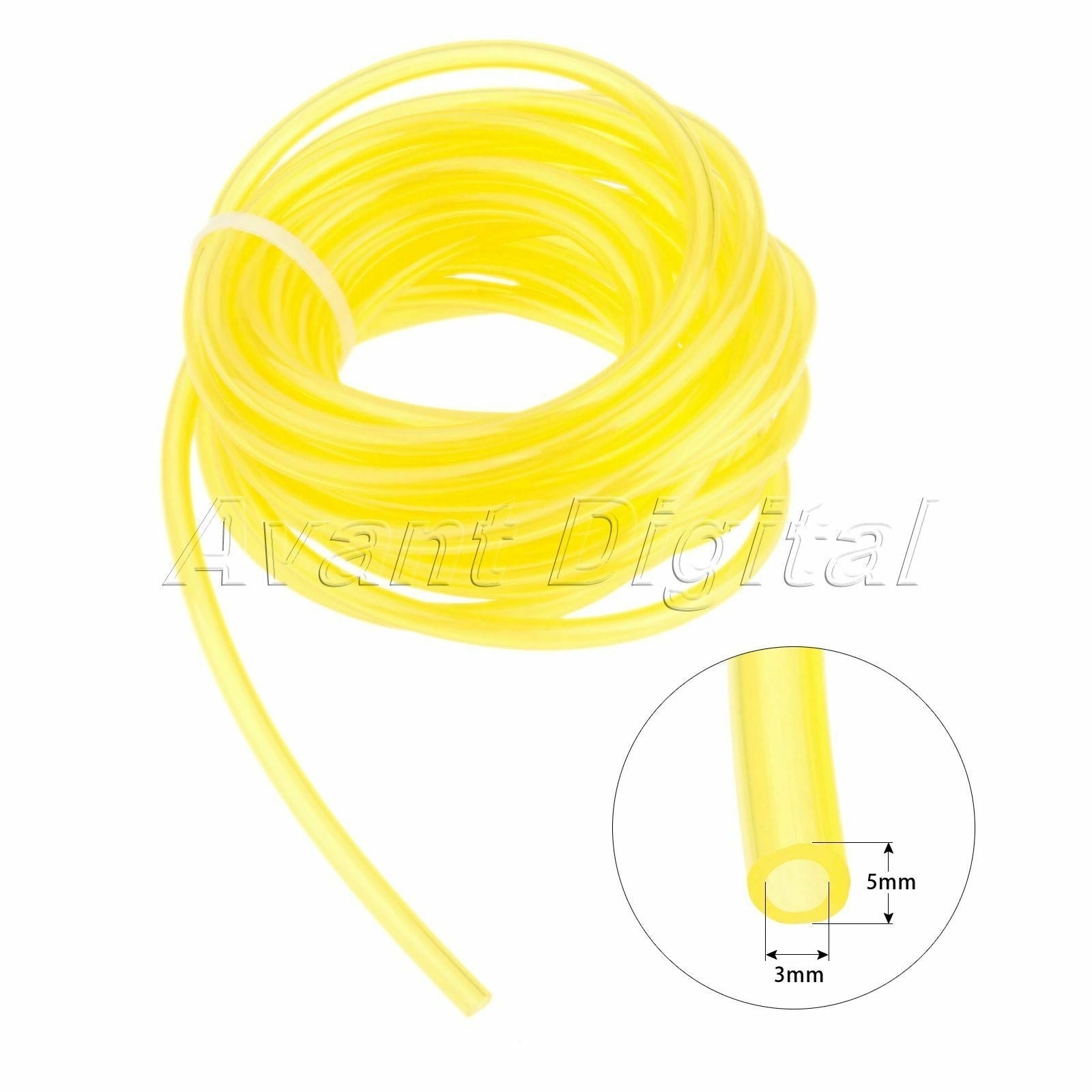 1x 5 Meters Oil Pipe Durable Chainsaw Fuel Tank Spare Parts Inner Diameter 3.0mm