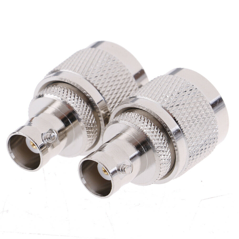 1x UHF Male PL259 PL-259 plug to BNC Female jack RF coaxial adapter connec.l8