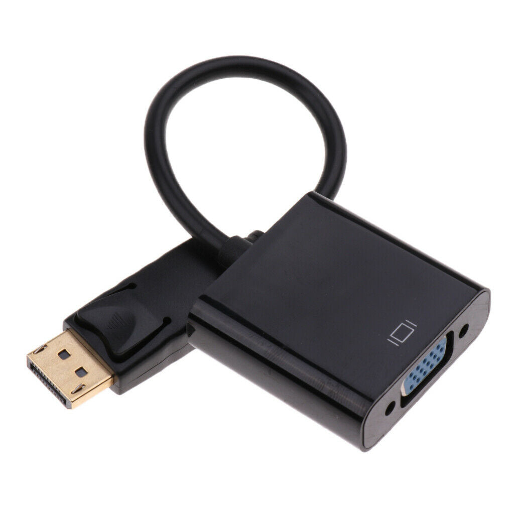 Display Port to VGA Adapter Cable - 1080p - DP to VGA Converter