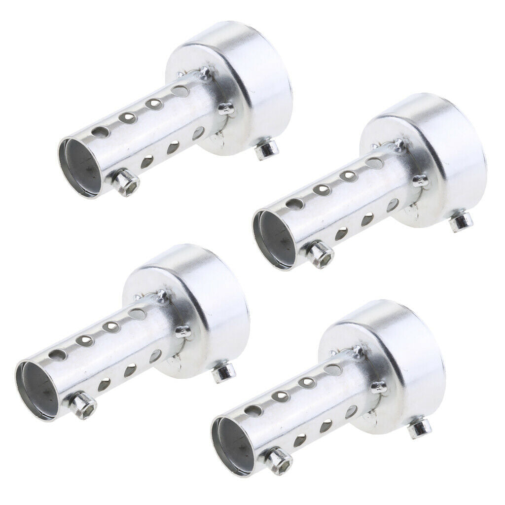 4pcs Universal Exhaust Silencer Exhaust Pipe for 47mm-49mm Pipe Silencer