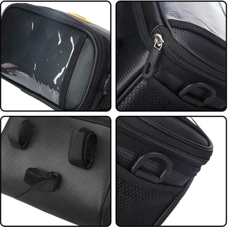 Electric Bike Front Frame Bag Bicycle Portable E-bike Storage Front Hanging Bag