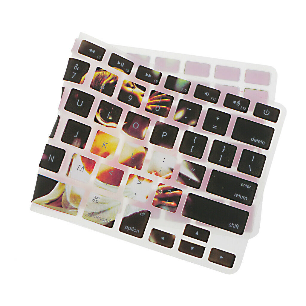 Removable Protector Cover Laptop Silicone Keyboard Skin For Macbook 13 15