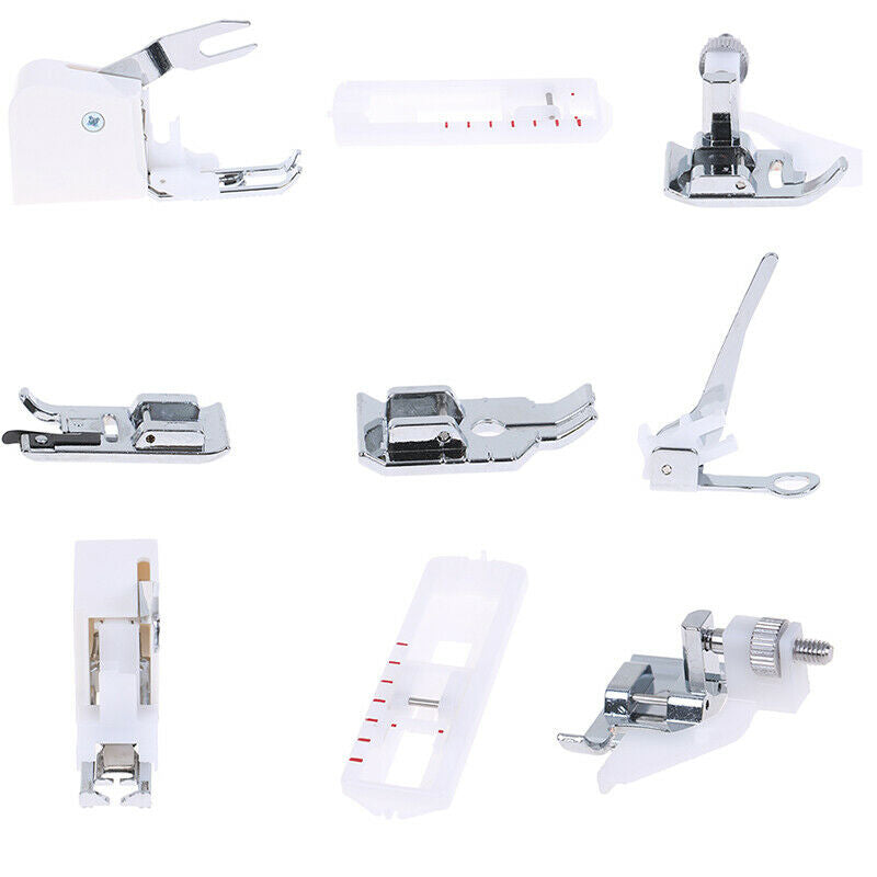 15pcs Sewing Machine Walking Foot Set Feet Kit Sewing Presser Accessories DIBDA