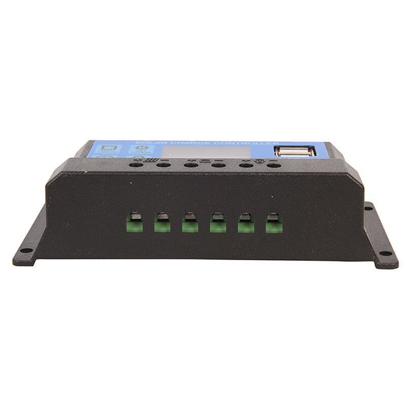 10A 12V/24V Solar Panel Charger Controller Battery Regulator USB LCD SS GzDD