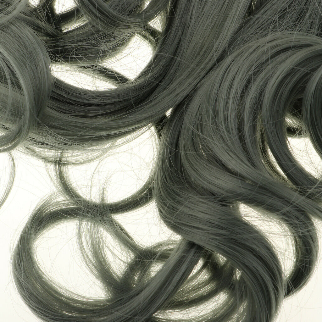 Elegant Wavy Curly Hair with Neat Bangs for Night Lolita, Supper , MSD DZ
