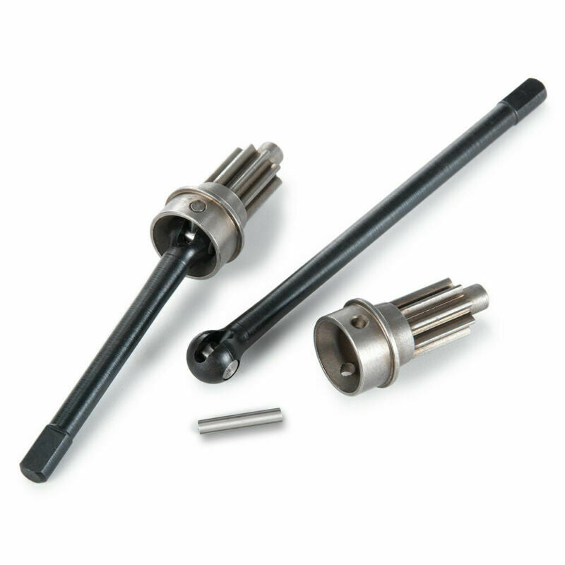 Steel Front Axle Shaft Portal Drive Input Gear For 1/10 RC Crawler Traxxas TRX-4