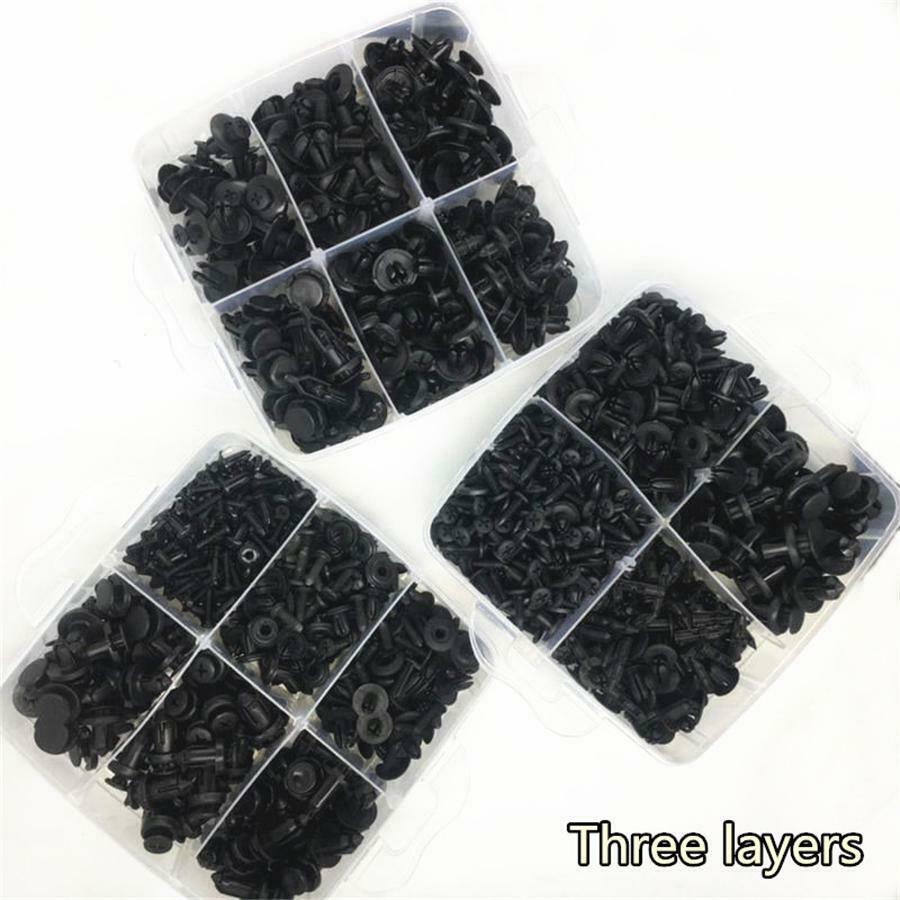 630x Car Mixed Fasteners Clip Kits For Car Fender Bumper Hood Door Panel