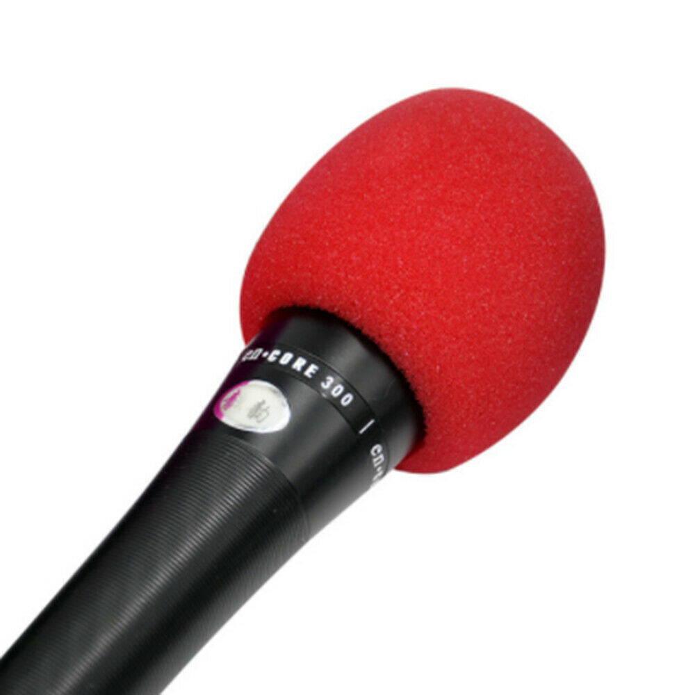 5Pcs Microphone Sponge Cover Household KTV Windproof Sponge Filter Cover