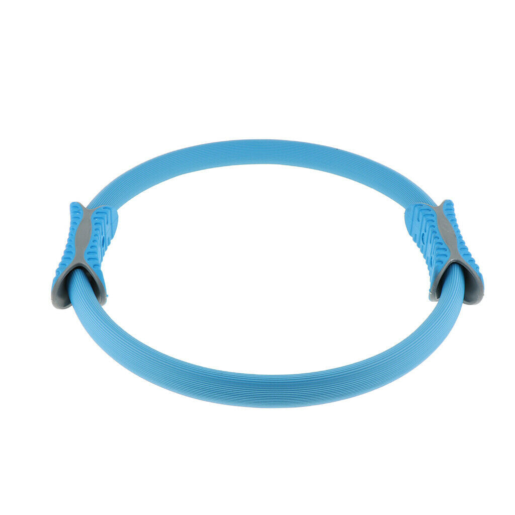 Blue Pilates Ring Resistance Ring Loop Magic Circle 30 Cm Diameter For Pilates