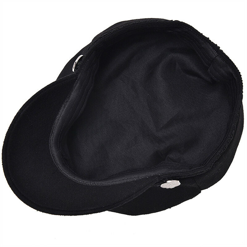 Ladies Womens Girls Wool Blend Baker Boy Peaked Cap Newsboy Hat Beret â„–`T pwL SJ