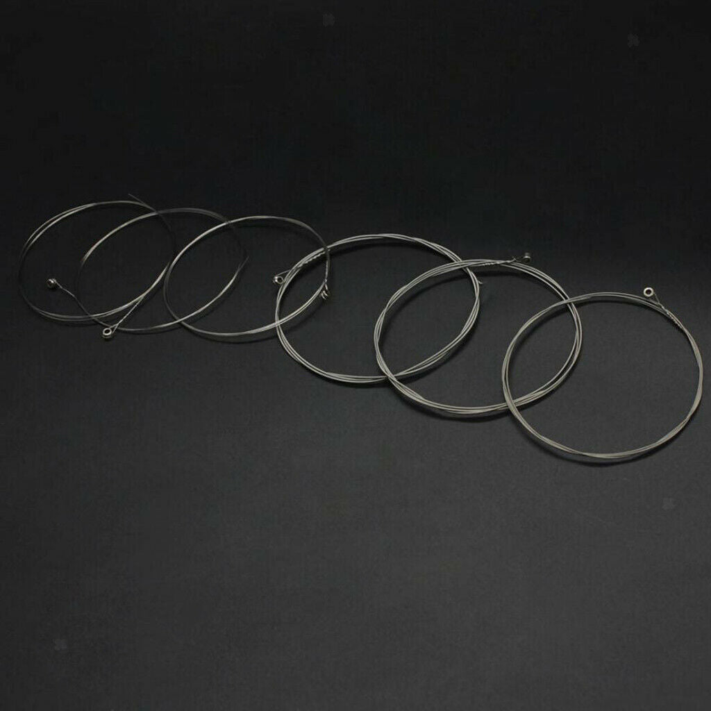 1st-6th Full Size Set Guitar Strings Nickel Plated End Ball Round
