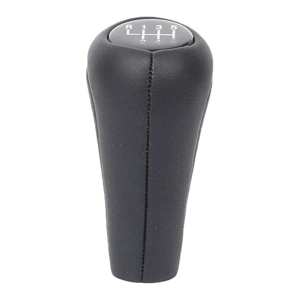 6 Speed Leather Gear Shift Knob Shift Lever Handball for BMW 5 7 Series