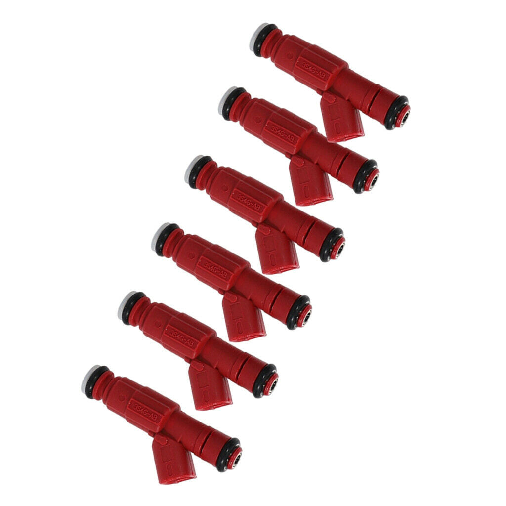 6Pcs Fuel Injectors M02161x4J Replace 82211170 0280156161 for RAM 1500