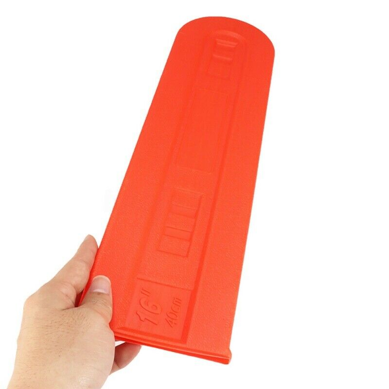 Orange Chainsaw Bar Protect Cover Scabbard Guard for Stihl-Husqvarna14"-16"