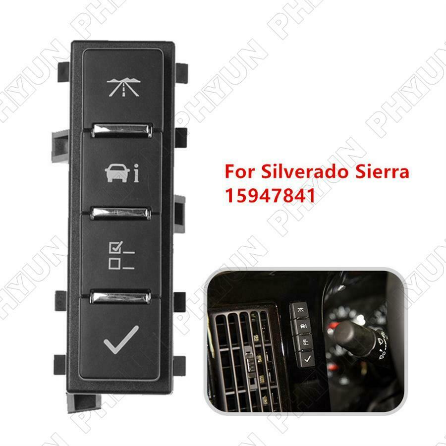 For 2007-13 Chevrolet Silverado Sierra Driver Information Center Switch 15947841