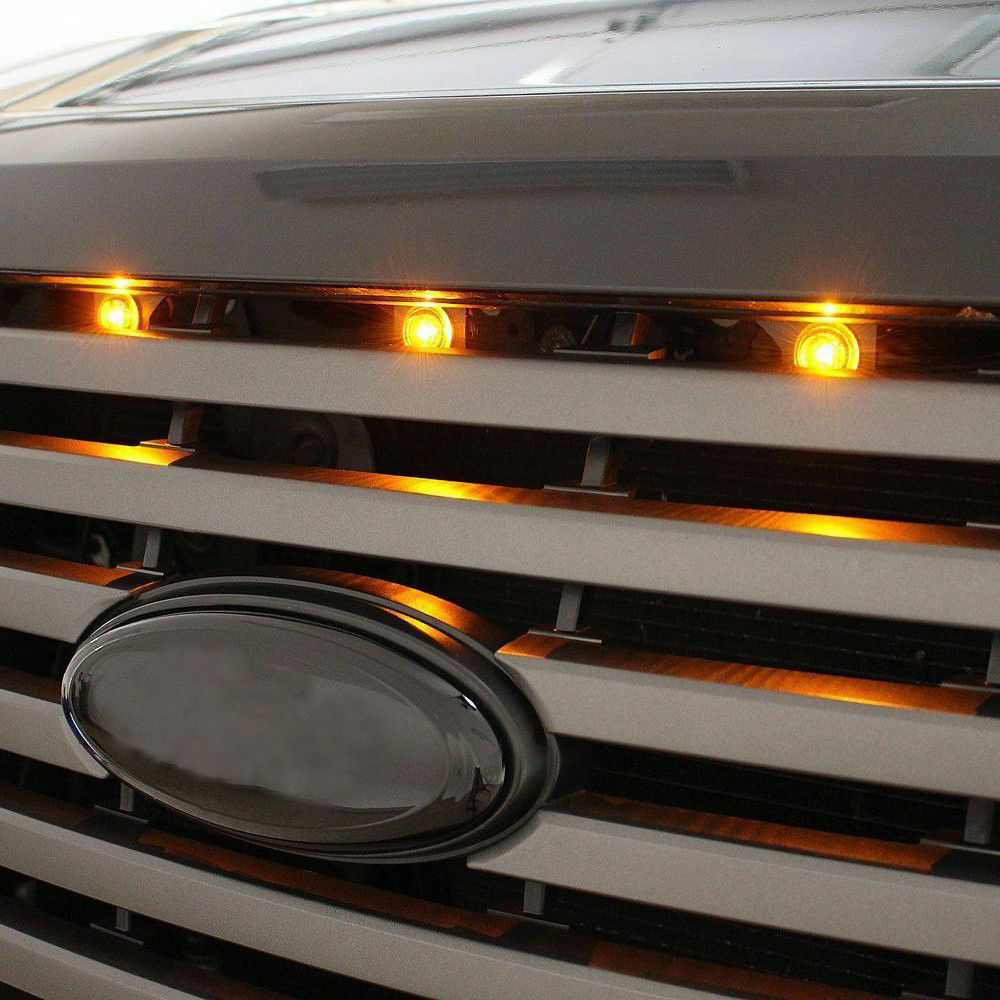 2x White DC12V 9W Eagle Eye LED Daytime Running DRL Backup Light Car Auto Lamp