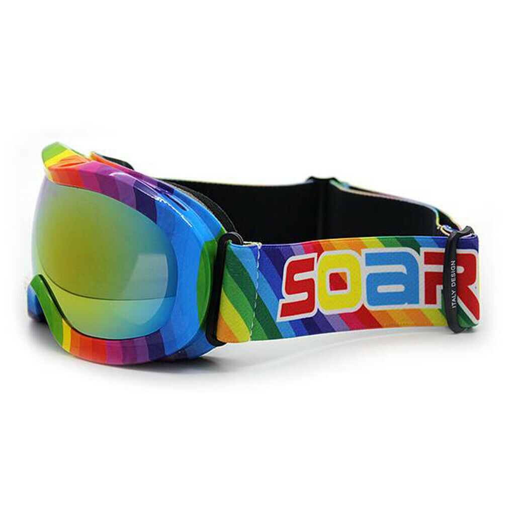 Kids Children Snow Ski Snowboard Goggles UV Protection Anti Fog Lens - 02#