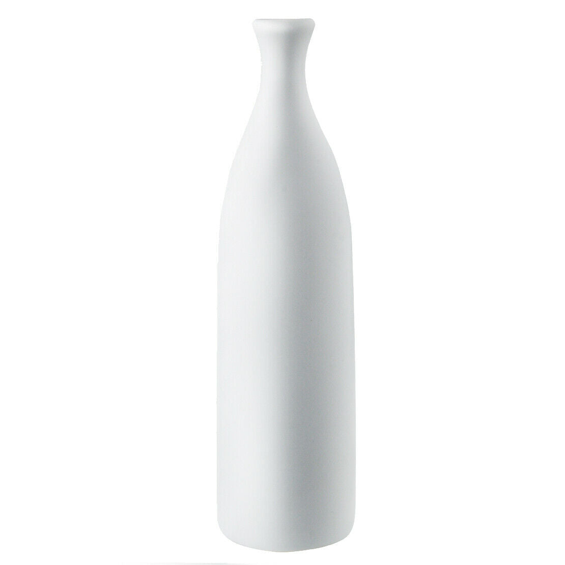 White Ceramic Flower Vase Flower Pot Flower Basket Home Decoration 25cm B8