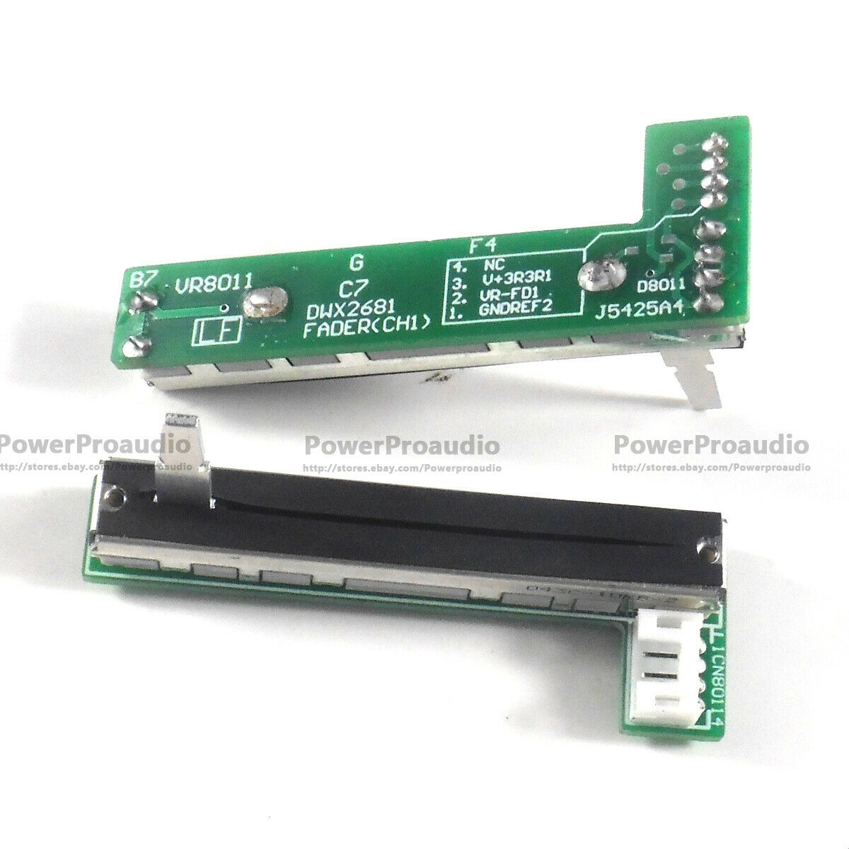 2x UPGRADE Ch1 or Ch3 Fader Assembly for Pioneer DJM 700 (DWX2681 / DWX2683)