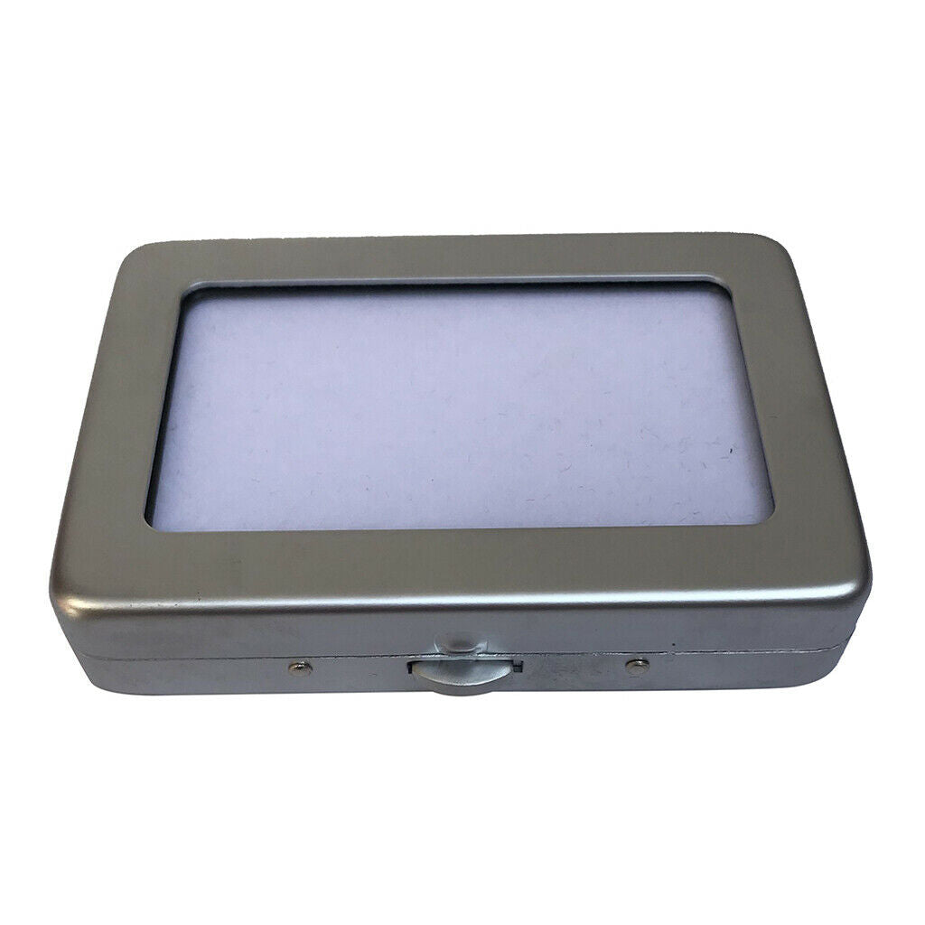 Luxury Beads Display Case with Lid Jewelry Holder Organizer Container Accs
