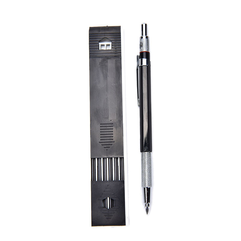 Lead Holder Automatic Draughting Mechanical Drafting Pencil 12x Black Lea.l8
